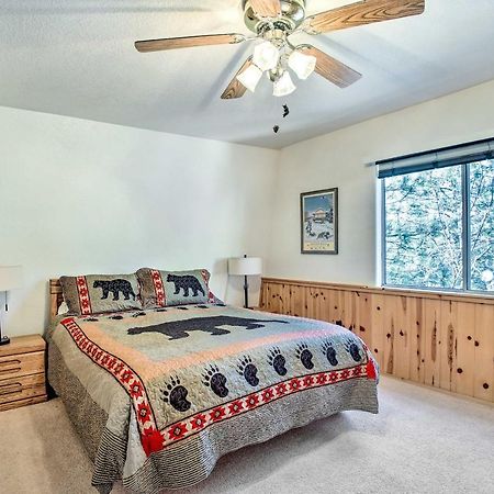 فيلا بيغ بير لاكي، سان بيرناردينو، كاليفورنيافي Cozy Getaway Cabin Deck And Hot Tub With Views! المظهر الخارجي الصورة